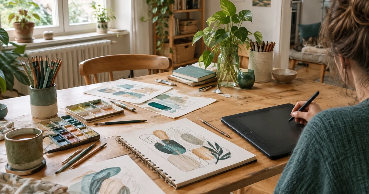 Illustrateur freelance : artiste-auteur ou auto-entrepreneur, tarifs, droits